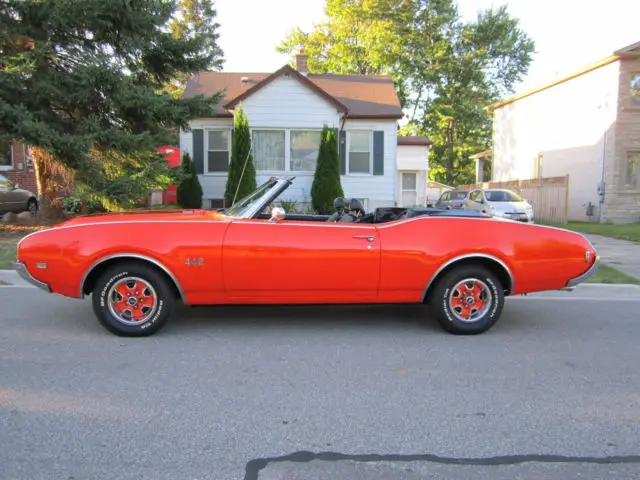 1969 oldmobile cutless convertible