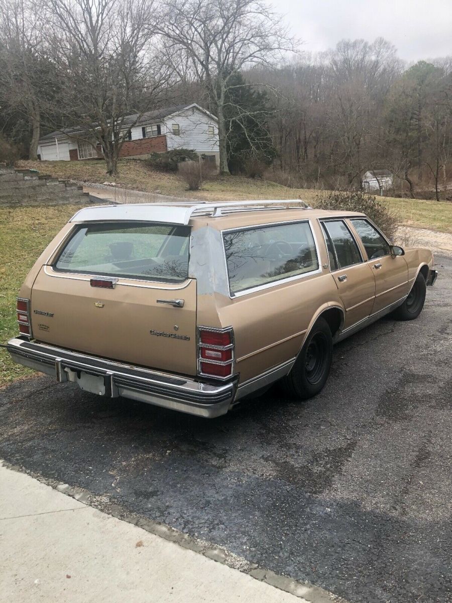 1986 chevrolet caprice classis wagon