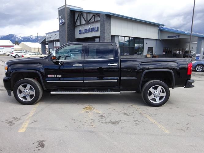 used 2016 gmc sierra 2500 4x4 crew cab slt whitefish, mt 59937 for sale in whitefish, montana