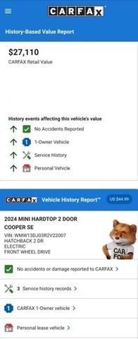 2024 mini se hardtop cooper