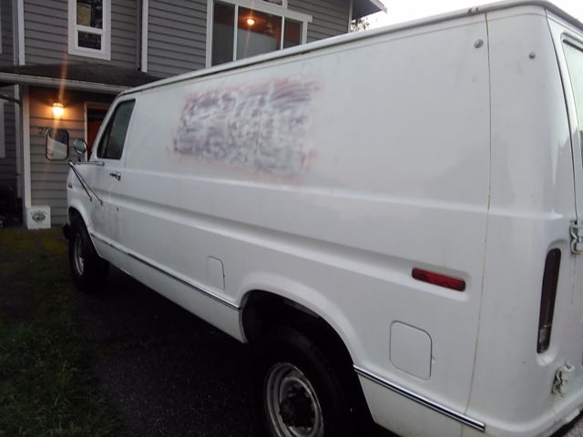 1991 ford e350 van 7.3 diesel runs seattle washington area