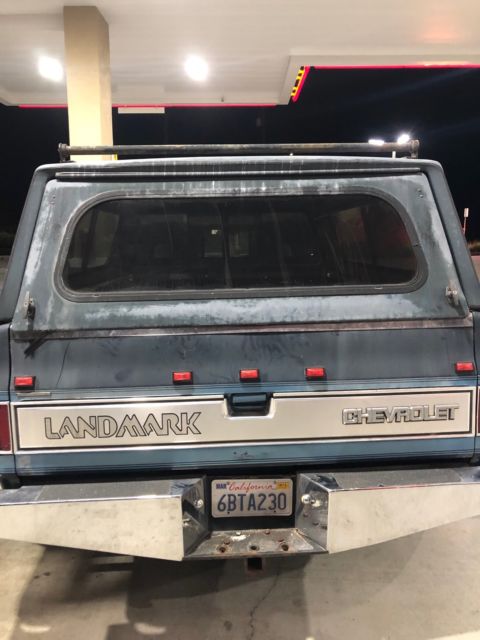 1988 chevy silverado 30 bonus cab dually camper special