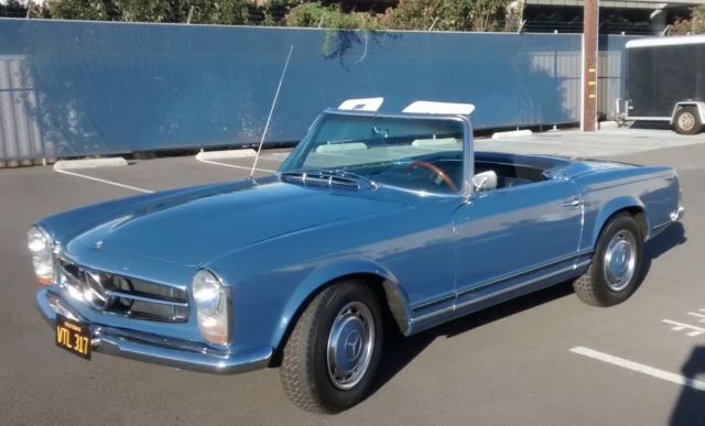 1967 mercedes 250sl w113