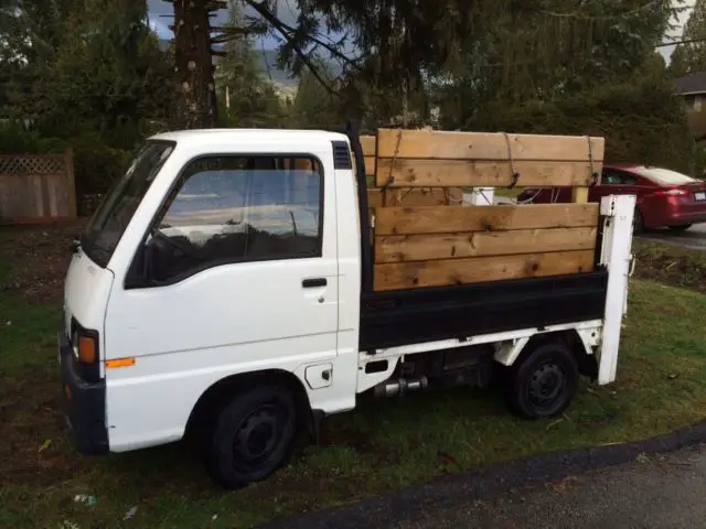 1991 subaru sambar mini pickup with power lift gate and 4wd