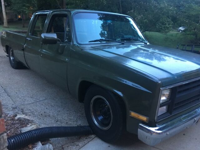 chevy c20 crew cab r2500 cucv squarebody