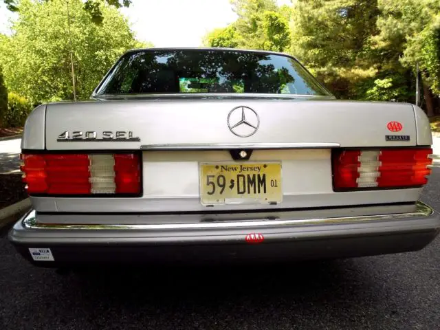 1987 mercedes-benz 420sel base sedan 4-door 4.2l one owner
