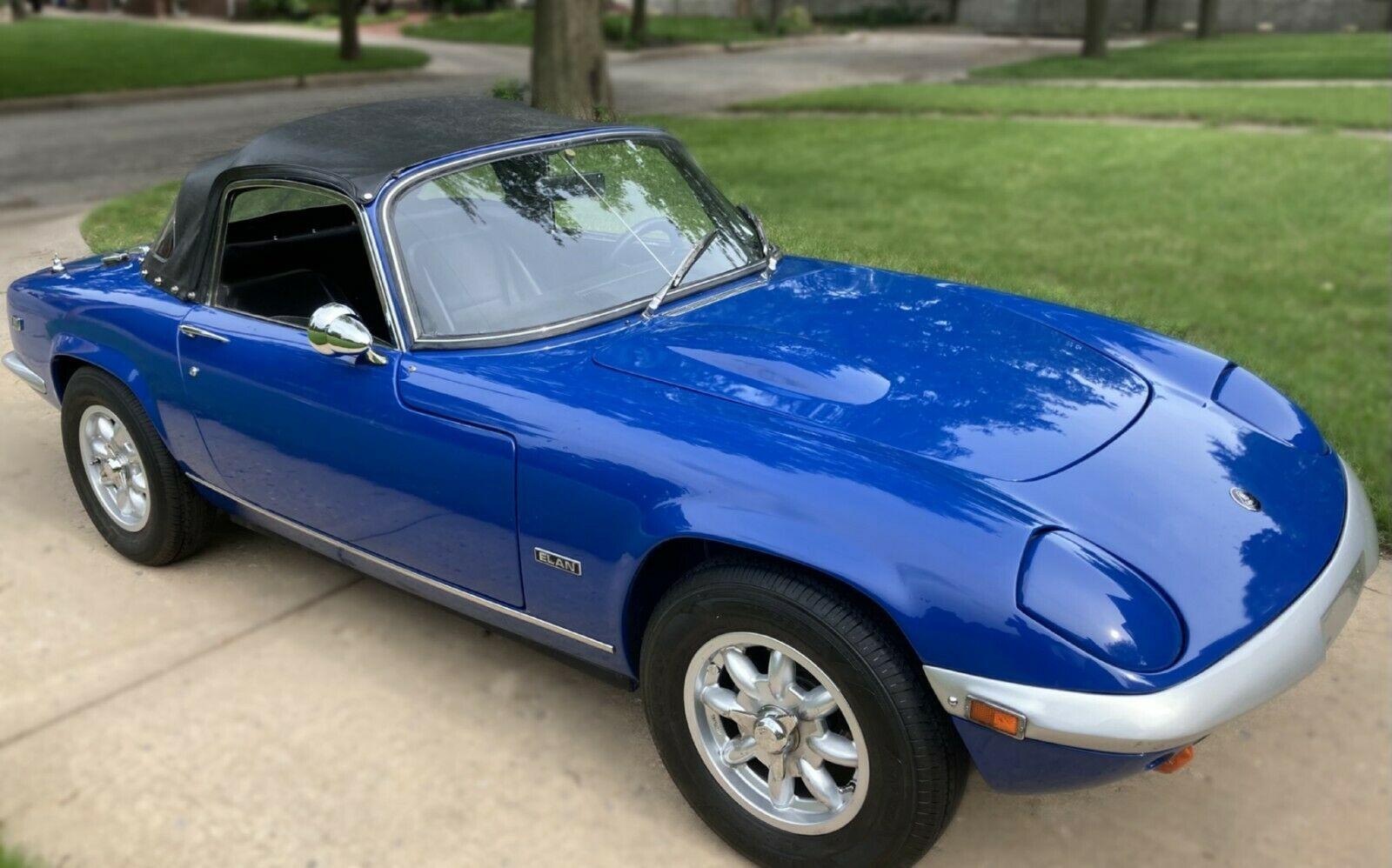 1969 lotus elan shows 27000 miles runs beautifully
