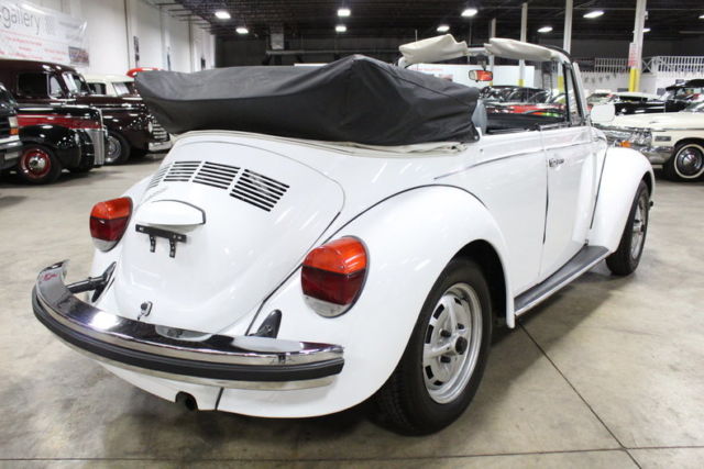1977 volkswagen beetle 77152 miles white convertible 1600cc i4 manual