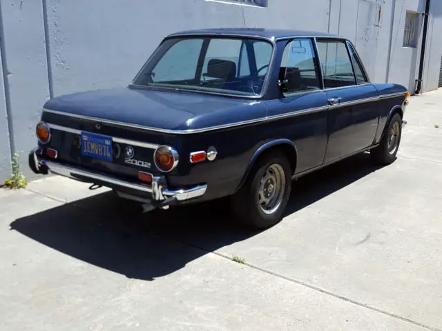 rare california classic 1970 bmw e10 2002 4 speed! unique garage find no reserve