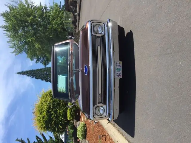 root beer brown 1959 chevy shortbed