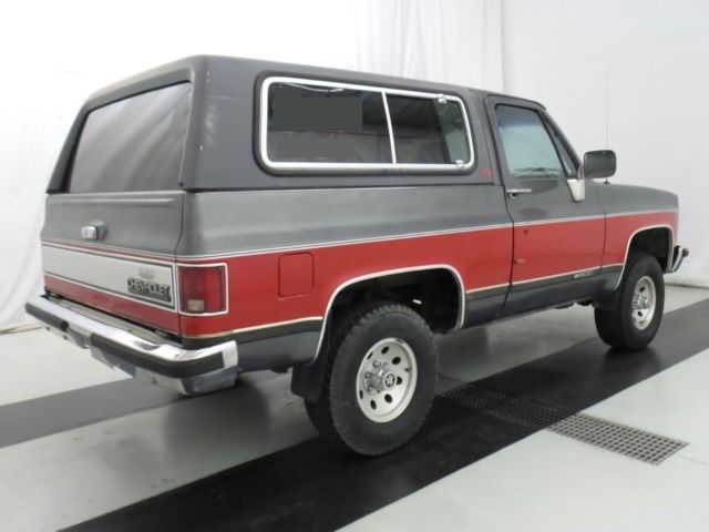 1989 chevy k5 blazer silverado sport utility 4x4 v1500 5.7l suv low miles, nice!