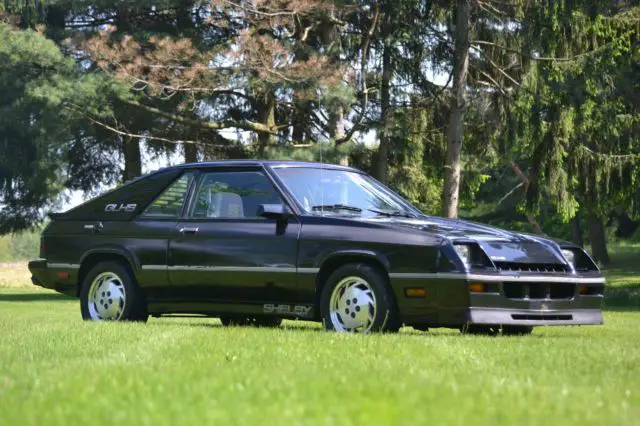 1987 shelby glhs - no reserve - (some call it a dodge shelby charger)