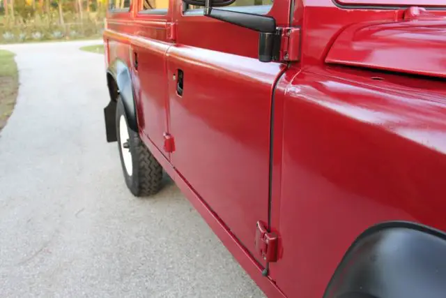 land rover defender 110 3.5l v8 restored with only 75k miles clean fl title d110
