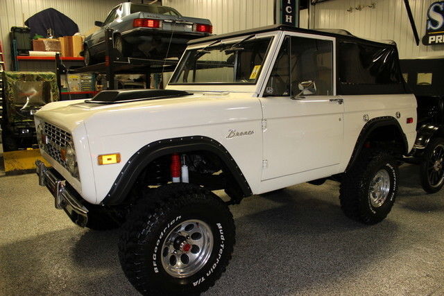 1973 modified custom convertible lifted bronco low miles 302 v8 c4 automatic