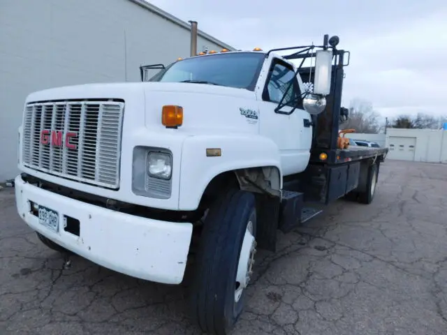 1992 gmc topkick c7000 flatbed truck