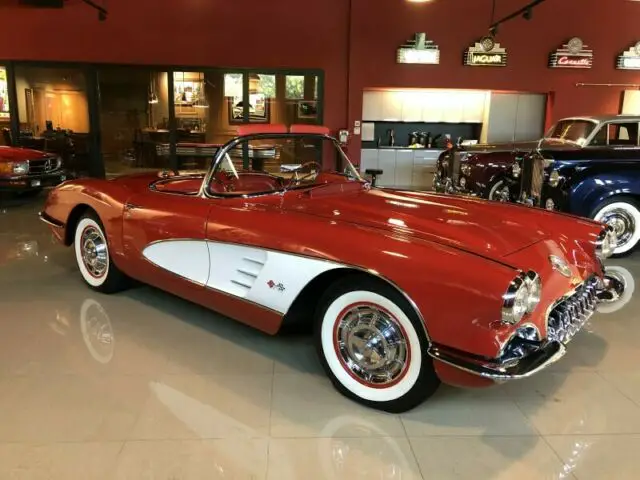 1960 60 chevy corvette convertible * restored * 283 270hp * 4spd * a/c *stunning