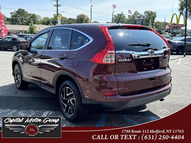 2016 honda cr-v se