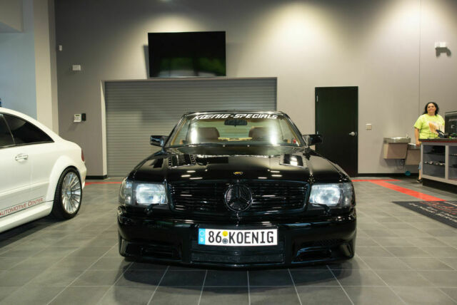 mercedes benz 500 sec koenig specials twin turbo 5.0l (380 hp) w126 amg sec