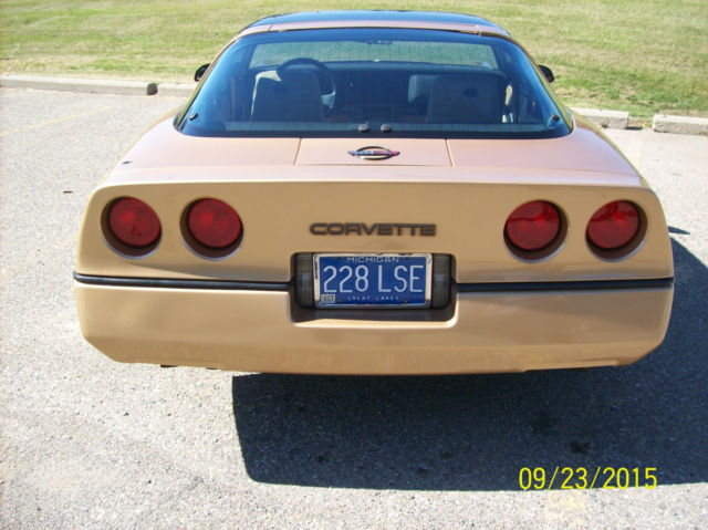 1984 corvette 1 owner