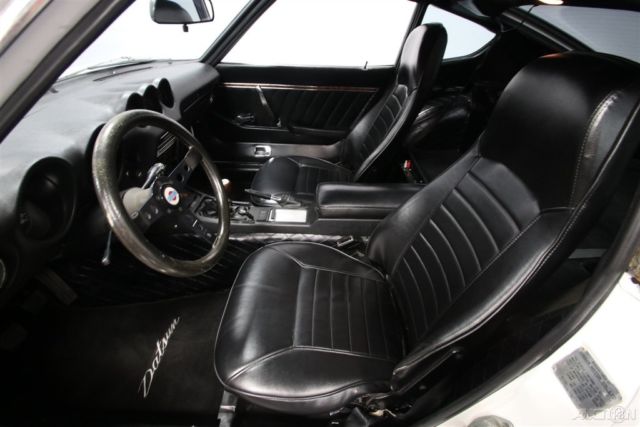 z car white black manual nissan non turbo classic vintage chrome restored 1973