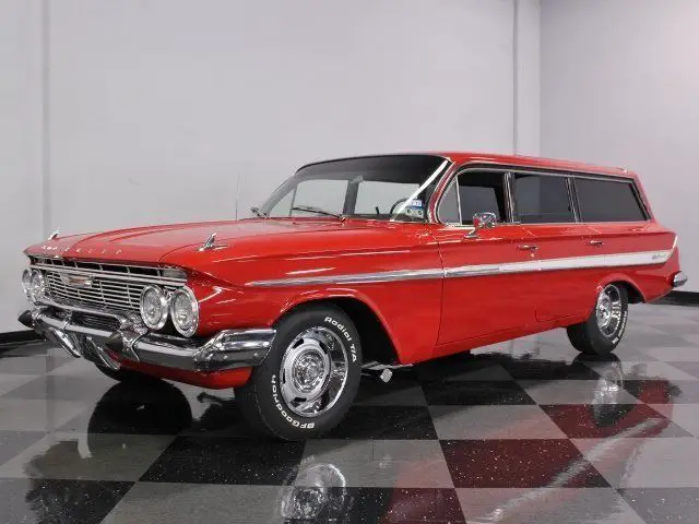strong running 350, seering red paint, trim has been re-finished, nice interior