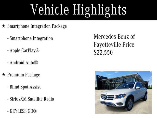 2018 mercedes-benz glc 300 base 4matic
