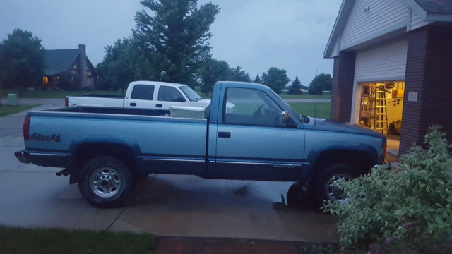 1992 gmc sierra k2500 6.5l turbo diesel regular cab barn find mint