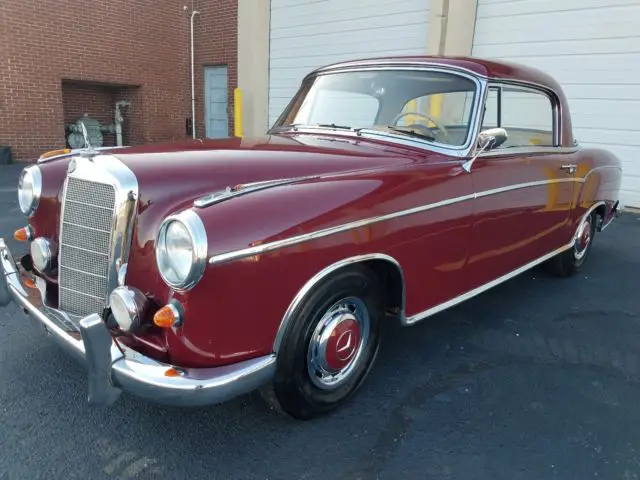 1960 mercedes benz 220se coupe