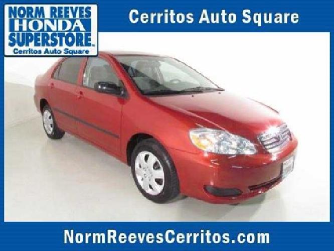 2007 toyota corolla in cerritos, ca