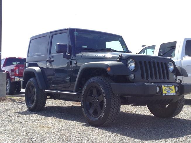 2016 jeep wrangler 4wd sport for sale in bozeman, montana