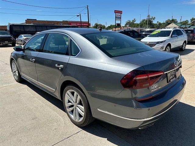 2018 volkswagen passat 3.6l sel premium