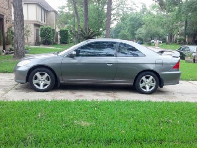 2004 honda civic ex 5 speed coupe: 120k miles * warranty * autocheck in houston, tx