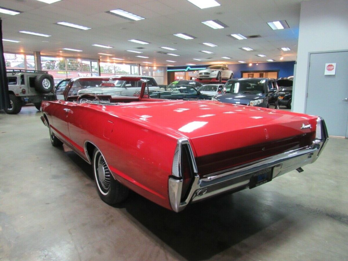 1967 mercury monterey 94,837 miles red classic car select automatic