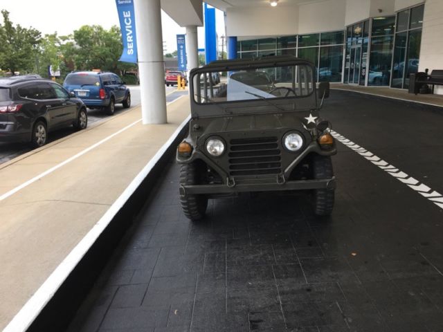 ford 1971 2d jeep m151a2