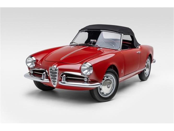1957 alfa romeo giulietta spider in costa mesa, california