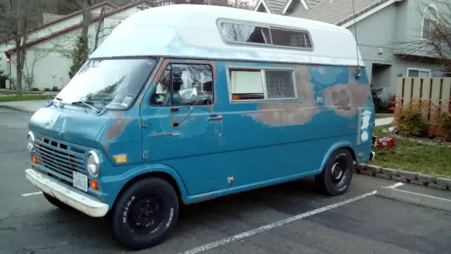 ford econoline e200 1969 supervan camper motorhome surfbus day van 302 v8 manual