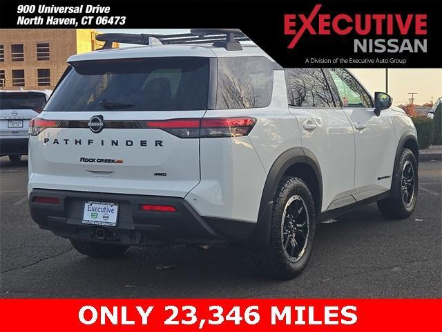 2023 nissan pathfinder rock creek