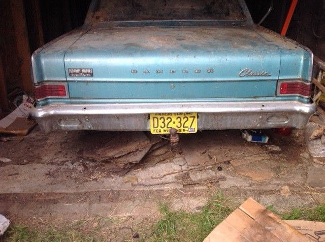1965 amc rambler classic sedan barn find 20,800 original miles