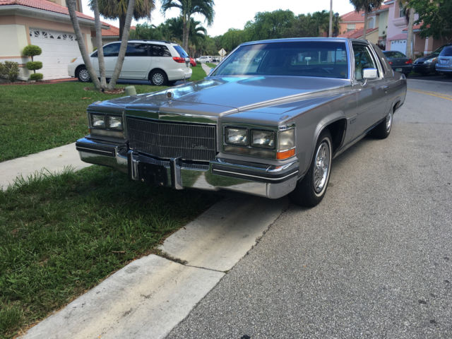 1983 cadillac fleetwood brougham 2 door coupe
