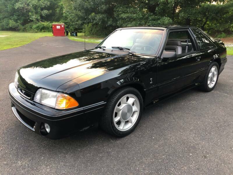 1993 ford mustang svt cobra black / gray opal / hatchback / sunroof / 75 miles!!