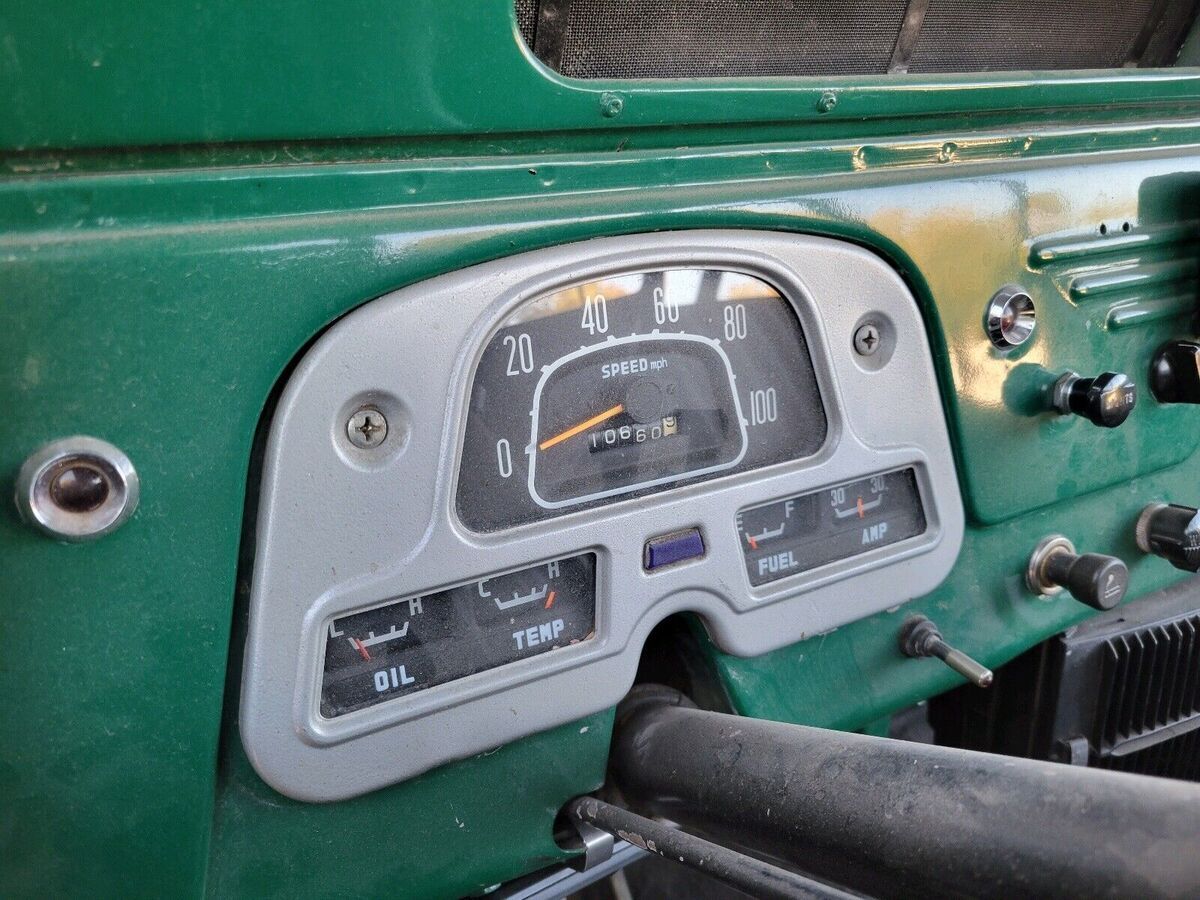 1965 toyota land cruiser green 4wd manual fj40
