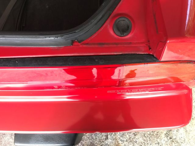 1988 torch red nissan 300zx turbo z31