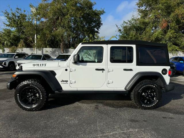 2020 jeep wrangler unlimited willys 4x4