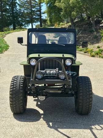 1942 willys jeep mb overland - offroad custom 350 engine