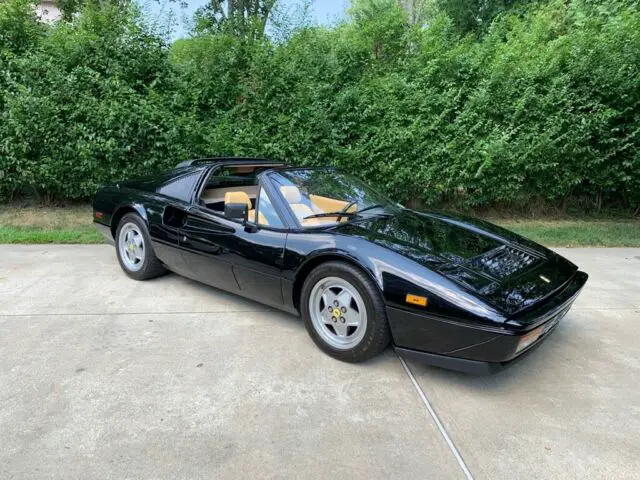 1988 ferrari 328 gts 37958 miles, 37958 miles black manual