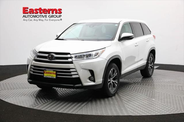 2019 toyota highlander le plus
