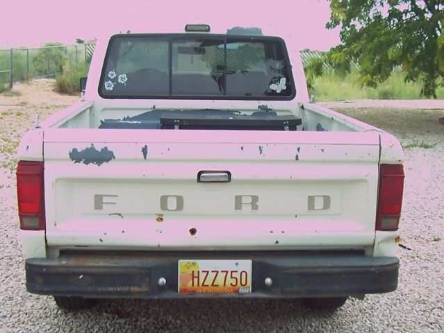 1986 ford ranger base extended cab pickup 2-door 2.3l