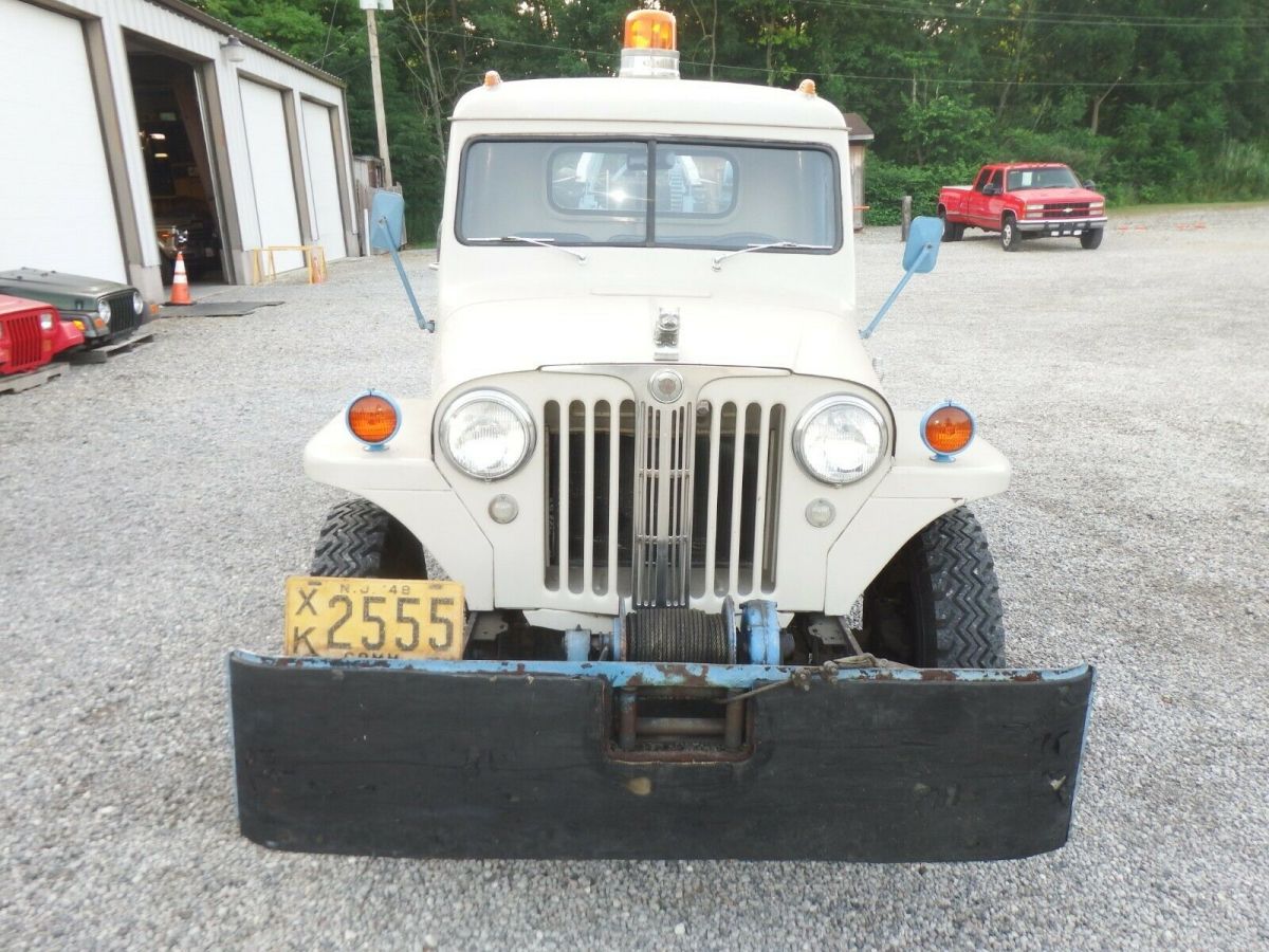 1948 willys pickup wrecker tow truck dealership wrecker