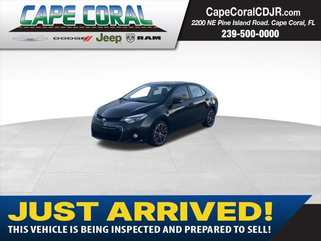 2014 toyota corolla s plus