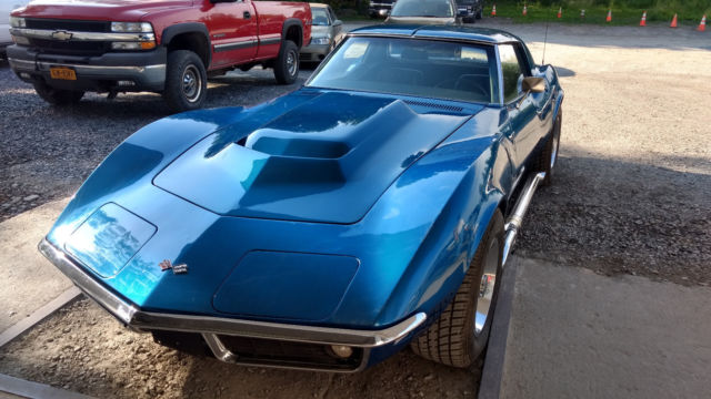 1968 corvette coupe 396 big block 4 speed rebuilt motor 39k original miles